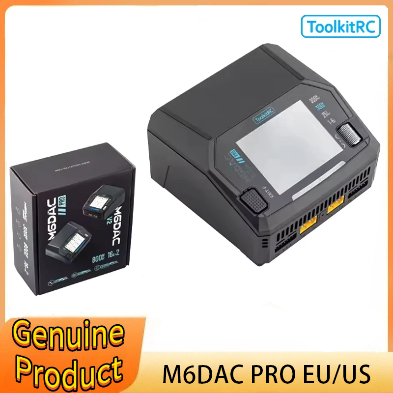 Toolkitrc M6Dac Smart Charger - Chargeur de batterie Lipo intelligent ToolkitRC