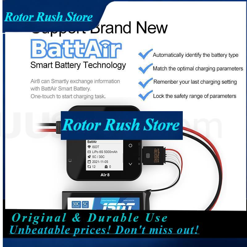 Isdt Air8 8S Lipo Charger - RoRuSNew ISDT Air8 Chargeur-Déchargeur de Batteries
