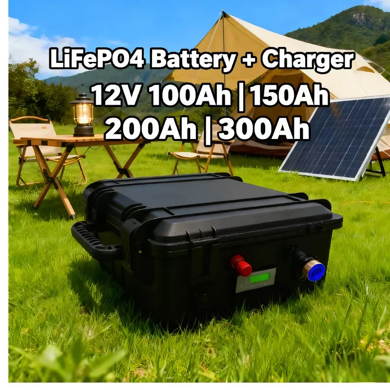 Lifepo4 12V 100Ah Bms Bluetooth - Batterie Lifepo4 au Lithium fer Phosphate