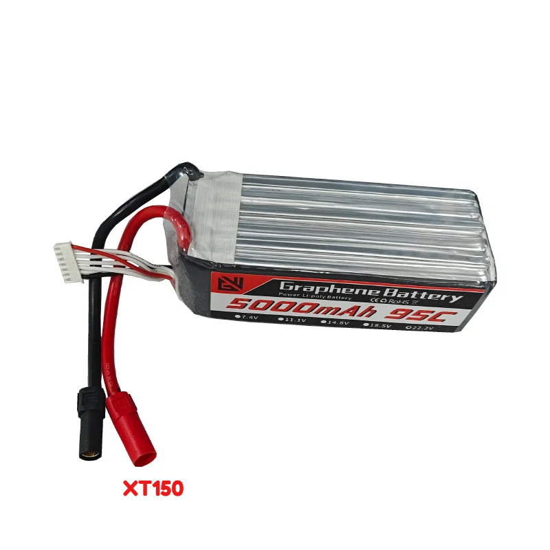 Batterie LiPo 95C haute capaci - 6S Lipo Battery 22.2V 5000Mah avis et prix