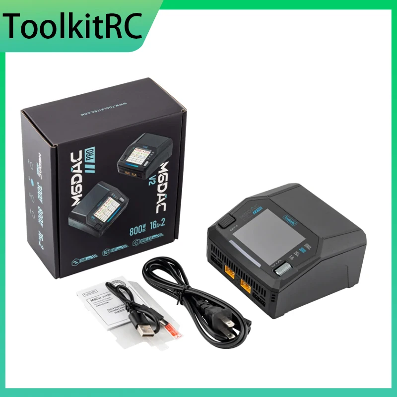 ToolkitRC – chargeur de batter - Toolkitrc M6Dac Smart Charger avis et prix