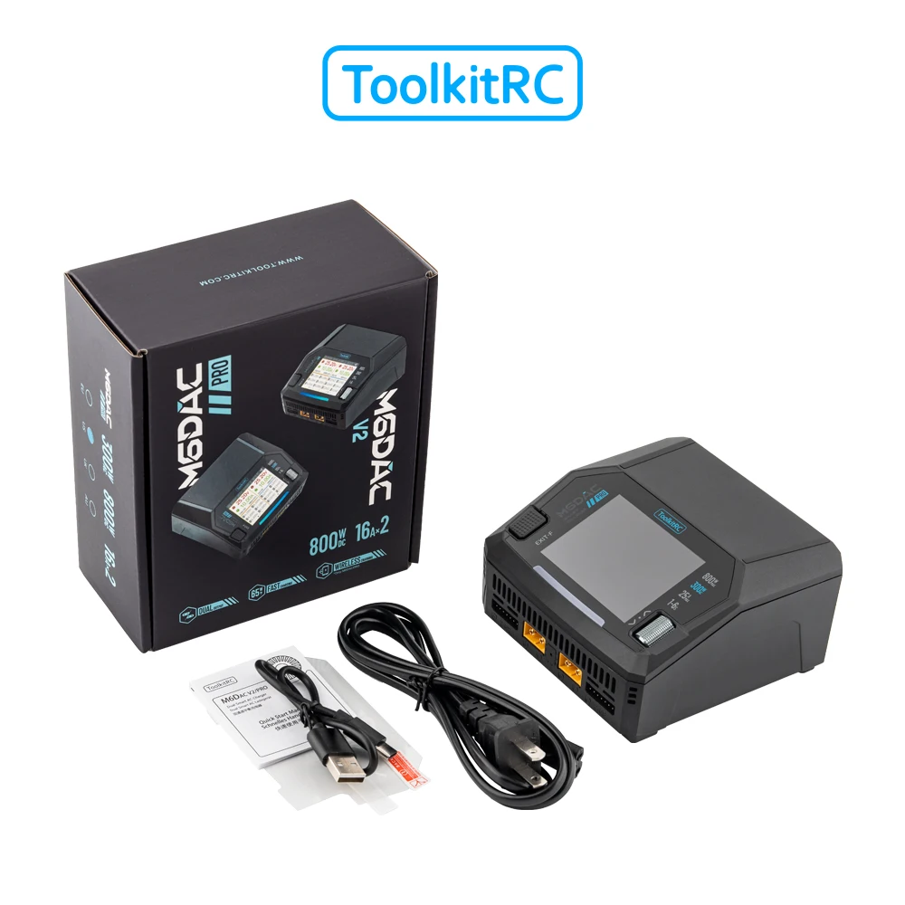 ToolkitRC – chargeur de batter - Toolkitrc M6Dac Smart Charger avis et prix