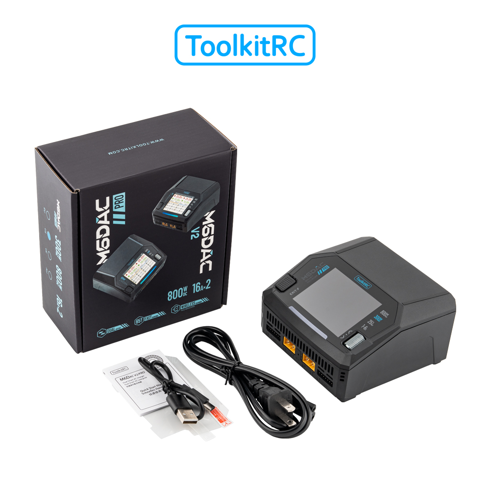 ToolkitRC M6DAC V2 M6DAC Pro c - Toolkitrc M6Dac Smart Charger avis et prix