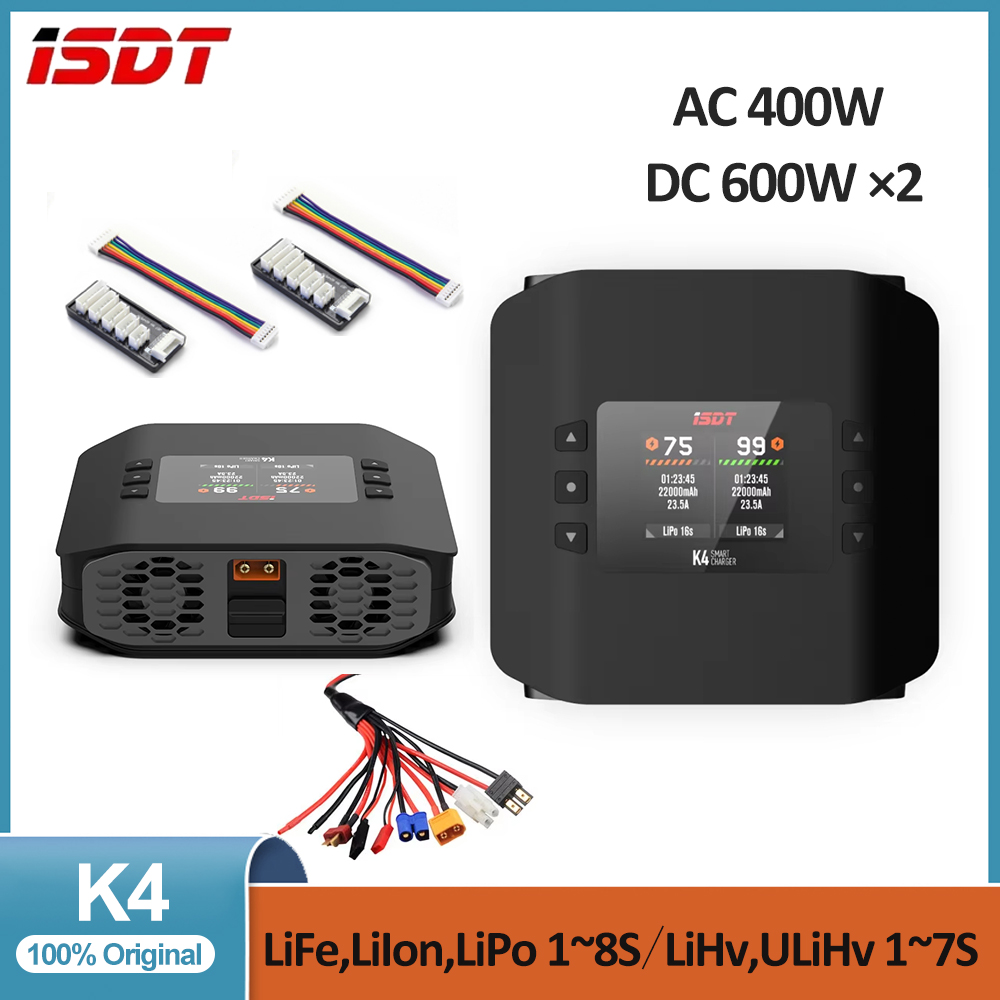 ISDT K4 1 ~ 8S chargeur intell - Isdt K4 Dual Lipo Charger avis et prix